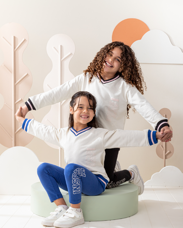 Grl Pwr Awesome Children's Pajamas Girls Sweatshirt and Leggings